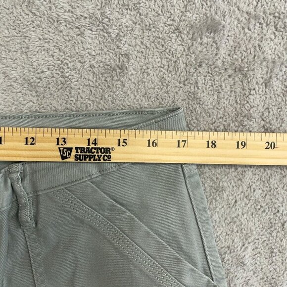 NEW Banana Republic Women's Size 14 High Rise Twill Chino Pants Gray - Picture 4 of 11
